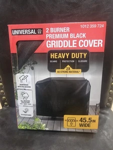 Universal 45,5" B x 25,25" L x 32,5" H 2 Brenner Premium Grillplatte Abdeckung - Bild 1 von 2