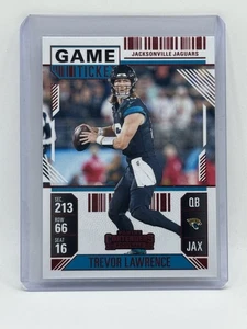 Biglietto gioco Trevor Lawrence 2024 Panini Contenders Football ROSSO #46 - Foto 1 di 2