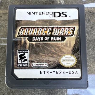 Advance Wars: Days of Ruin (Nintendo DS, 2008) Cartridge Tested Working - Image 1 of 2