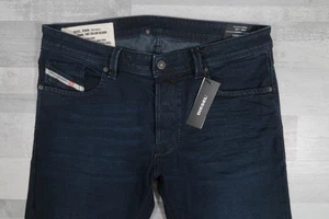 Mens Diesel LARKEE Stretch Regular Straight Blue Jeans W36 L33 Wash 0098I - Picture 1 of 15