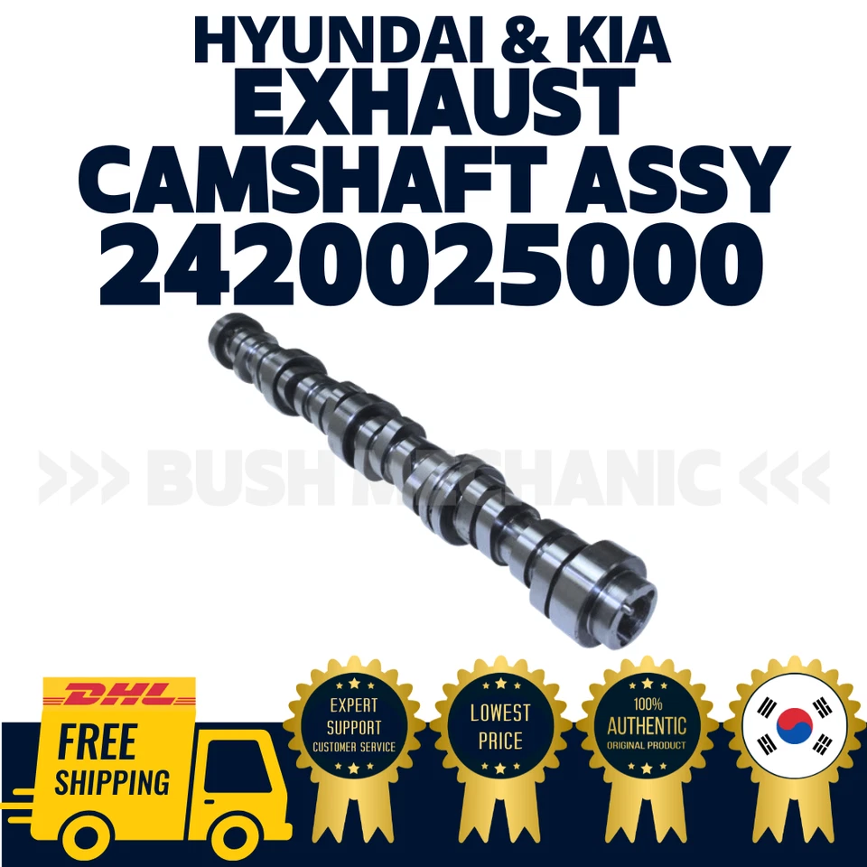 Conjunto de árbol de levas de escape original OEM Hyundai Kia 2420025000 Sonata Optima Rondo Foto 1 de 1