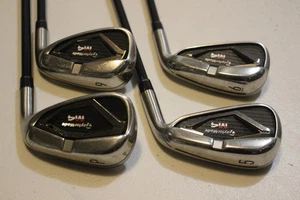 TaylorMade M4 Incomplete Irons 5, 6, 9, PW Fujikara Atmos 6 R Reg Graphite VGUC - Picture 1 of 17