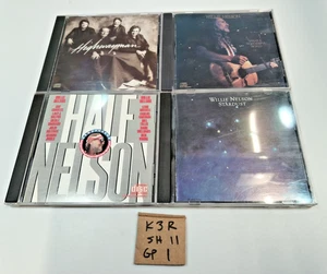 Set 4 Willie Nelson CDs "Stardust" "Wonderful World" Highwayman 2" "Half Nelson" - Imagen 1 de 17