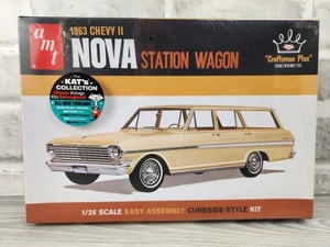 AMT 1963 Chevy II Nova Wagon 1/25 Scale Plastic Model Kit Sealed AMT1202/12 - Bild 1 von 6