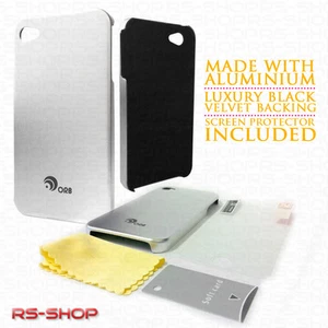 Ultra Thin Aluminium Metal Case Cover For Apple iPhone 4/4S + Screen Protector - Picture 1 of 1