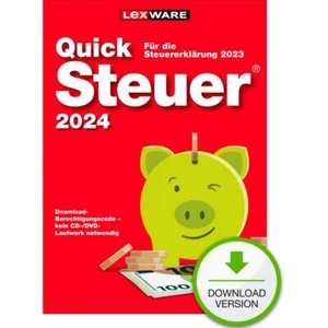 QuickSteuer 2024 (für Steuerjahr 2023),Deutsch, Download - Bild 1 von 1