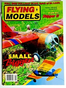 FLYING MODELS magazine  October 1998  pre-owned - Picture 1 of 2
