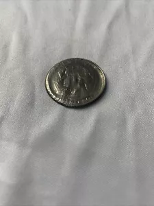 1974 quarter head an eagle same side other side blank - Picture 1 of 6