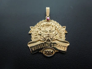2004 Whistling Straits PGA Championship Pendant in 14K Gold - Picture 1 of 4