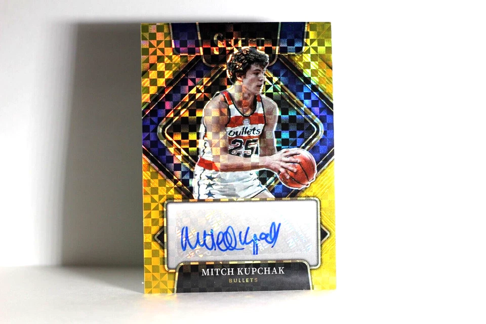 2021-22 PANINI WASHINGTON BULLETS GOLD /10 MITCH KUPCHAK #SG-MKP (BB11) - Image 1 of 2