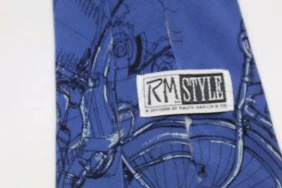 3164) CORBATA HOMBRE HARLEY DAVIDSON 100% SEDA HECHA EN EE. UU. Foto 1 de 4