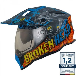 Broken Head Tigris VX2 Endurohelm Mit Visier Und Sonnenblende - Bild 1 von 5