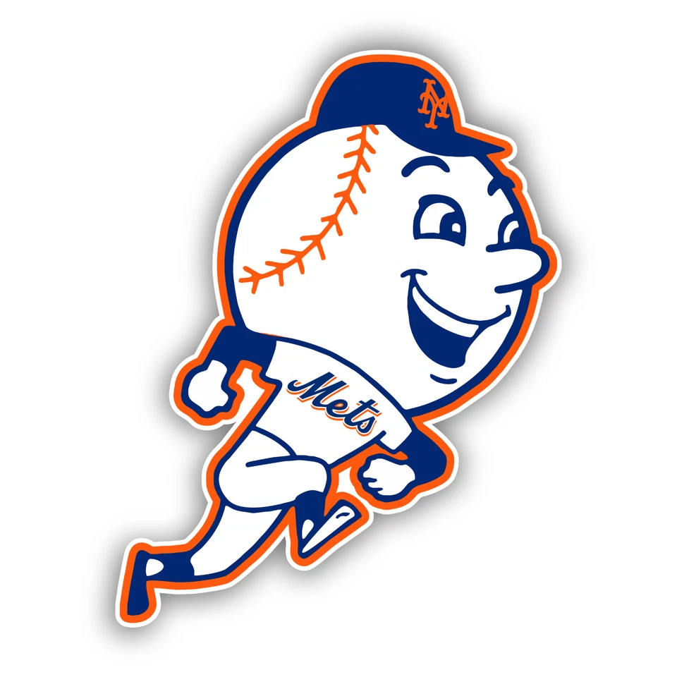 New York Mets Baseball Vinyl Sticker/Decal 14 - Image 1 of 1
