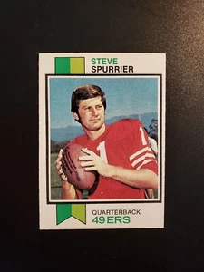 1973 TOPPS #481 STEVE SPURRIER SAN FRANCISCO 49ERS EX-MT - Picture 1 of 2