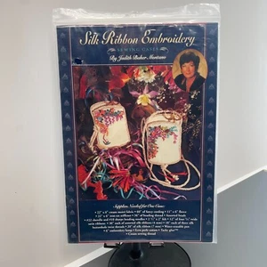 Silk Ribbon Embroidery Sewing Cases Judith Baker Montano Pattern - Picture 1 of 4