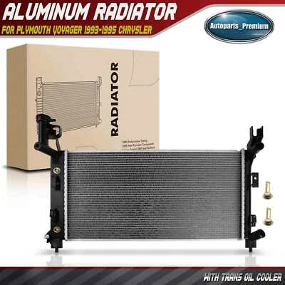 Radiador trans automático com refrigerador de óleo trans para Plymouth Voyager 1993-1995 Chrysler - Imagem 1 de 4
