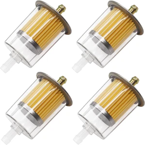 3/8 Inch Universal Gas Inline Fuel Filters with Magnet, Fits Fuel Line and Widel - Picture 1 of 12