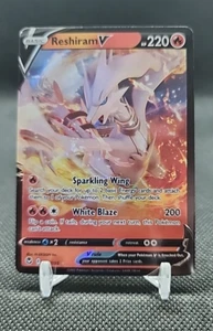 Pokémon TCG Reshiram V Sword & Shield - Silver Tempest 024/195 Holo Ultra Rare - Picture 1 of 2