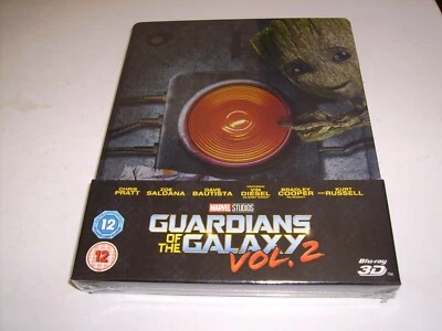 Guardians Of The Galaxy,Vol. 2 3D Steelbook Blu-Ray [ - Zavvi Exclusive Limited - Image 1 of 4