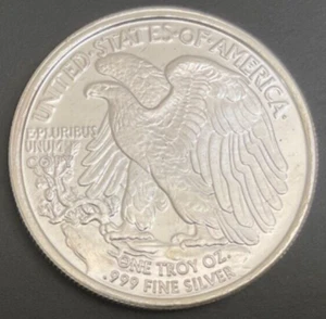 Liberty Walking 1oz Silbermedaille - Bild 1 von 2