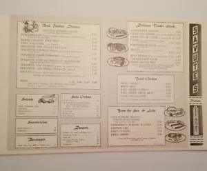 Savute's Italian Restaurant Menu Wichita Kansas - Picture 1 of 8