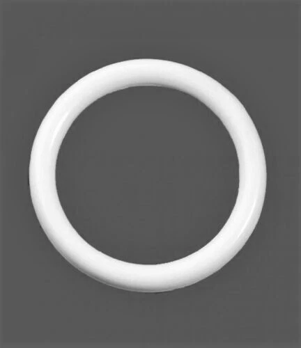 rewagi® 100 Stück Kunststoffringe Weiß 8x13mm für Gardinen Raffrollos Made in DE - Bild 1 von 1