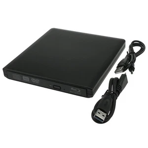 USB 3.0 Blu Ray Player Laptop DVD CD Brenner Externes Laufwerk BD Movie Combo Reader - Bild 1 von 12