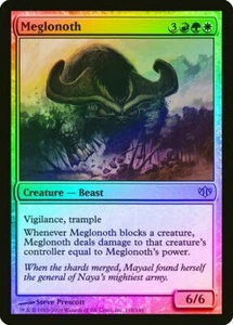Meglonoth FOIL Conflux LP/EX White Red Green Rare MAGIC - Picture 1 of 1