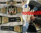 AUSTIN THEORY SIGNED THE UNPROVEN ONE WWE LEATHER BELT w/EXACT PROOF BECKETT COA