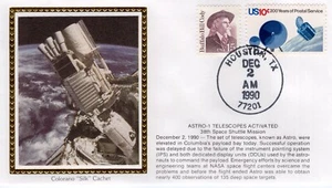 ASTRO-1 TELESCOPES ACTIVATED  - HOUSTON, TX  1990  FDC17971 - Picture 1 of 1