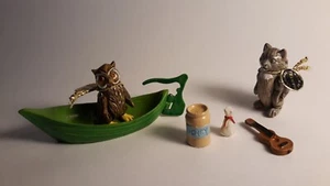 HANTEL Pewter Owl and the Pussycat VM45 with box - Picture 1 of 1