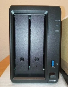 2 Bay NAS Server Medien Cloud DS720 + Synology Cache 10GB DDR4 2x M.2 Slot - Afbeelding 1 van 6