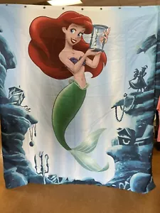 ART OF ANIMATION Disney Original Cast Member Prop ~Shower Curtain LITTLE MERMAID - Picture 1 of 2