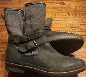 UGG Leather Ankle Boots  - Picture 1 of 6
