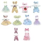 DIY Fabric Accessories Toys Lace Skirt 16~17cm Dolls Dress Toys Clothes Summer
