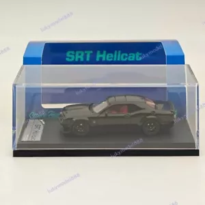SH 1:64 Dodge SRT Hellcat Muscle Sports Diecast Models Car Collection Black - Picture 1 of 8