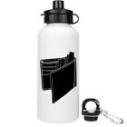 'Leather Wallet Silhouette' Reusable Water Bottles (WT038946)