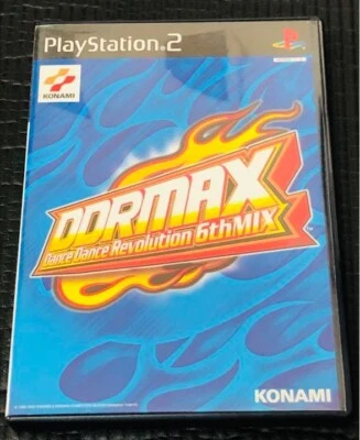 PS2 DDRMAX ~ Dance Dance Revolution 6th MIX Japanese Tested Genuine - Image 1 of 3