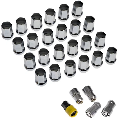 Juego de tuercas de rueda Dorman para Cadillac Chevrolet GMC Foto 1 de 4