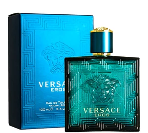 Versace Eros Eau De Toilette 3.4oz 100ml Men's Spray