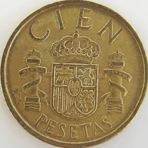 Cien 100 Pesetas - Bronze - VF - 1984 - Spain - Coin [EN] - Picture 1 of 3