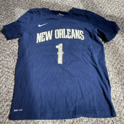 THE NIKE TEE NBA NEW ORLEANS PELICANS ZION WILLIAMSON T SHIRT Youth Boy Medium - Image 1 of 4