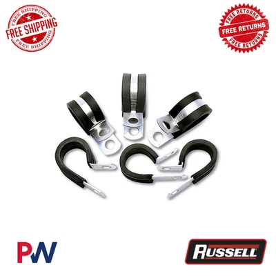 Abrazaderas de cojín Russell Performance para manguera -10 AN 651000 Foto 1 de 2