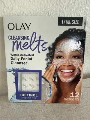 3 Olay Limpieza Derretida + Limpiador Facial Retinol, Jabón Facial Activado por Agua-36 Total Foto 1 de 2