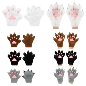 Otras mujeres unisex hombres diadema de Halloween accesorios de Halloween felpa garra de gato - Imagen 1 de 8