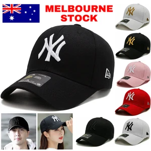 Baseball Snapback Hat Men Women Flat Hip Hop Cap New York Yankees NY Unisex - Picture 1 of 18