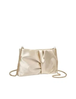  Bolso de Noche para Mujer Boda Fiesta Baile de graduación Bolso de Mano Pequeño Elegante Talla Única Champagne Foto 1 de 4