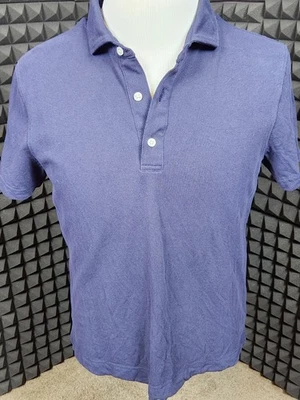 Camisa Polo Kent Wang Piqué Para Hombres XL Golf Azul Informal Preppy Foto 1 de 4