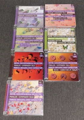 PRIVATE SACD, BLU-RAY Jansons, Concertgebouw: Mahler: Symphonies 1-2-3-4-5-6-8. - Image 1 of 4