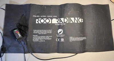 Almohadilla térmica de germinación hidropónica cálida de 48"" X 20,75"" Root Radiance Foto 1 de 4